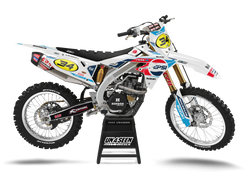 Suzuki Retro Factory Graphic Kit - RMZ RM RMX DR DRZ JR Models | All Years