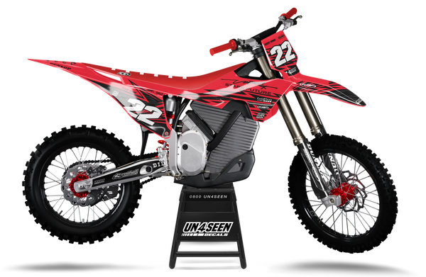 Stark Graphics Kit - Zag Red