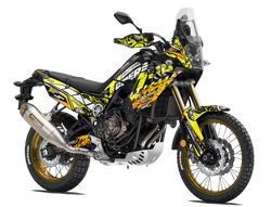 Yamaha Adventure Graphics Kit - Tenere 700 - Grip Yellow
