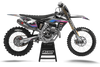 Triumph Racing Graphics Kit - Alpinestars Pink Blue