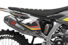 Triumph Racing Graphics Kit - Alpinestars Yellow Red
