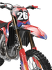 Triumph Racing Graphics Kit - Lucent Aqua Red