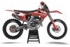 Triumph Racing Graphics Kit - Puzzled Red