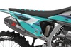 Triumph Racing Graphics Kit - Zardz Teal