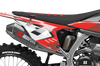 Triumph Racing Graphics Kit - Whaka Red
