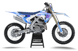 Honda Techstar Nomur Light Blue Graphic Kit - CRF CR XR Models | All Years
