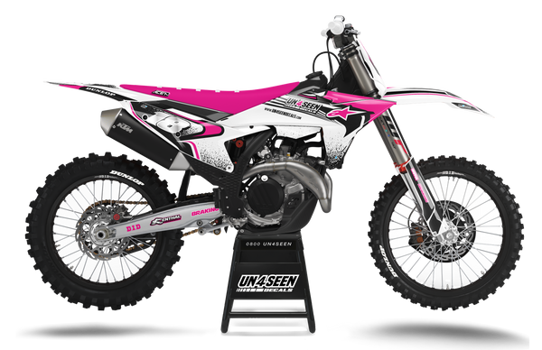 KTM Techstar Nomur Pink Graphic Kit - SX SXF XC XCF EXC EXCF Models | All Years