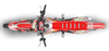 Honda Graphics Kit - Techstar Nomur Grey Red