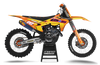 KTM Graphics Kit - Techstar Nomur Yellow
