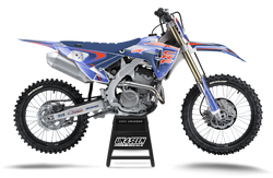 Honda Techstar Nomur Blues Graphic Kit - CRF CR XR Models | All Years