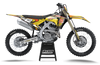 Honda Graphics Kit - Techstar Nomur Yellow
