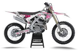 Honda Techstar Nomur Pink Graphic Kit - CRF CR XR Models | All Years