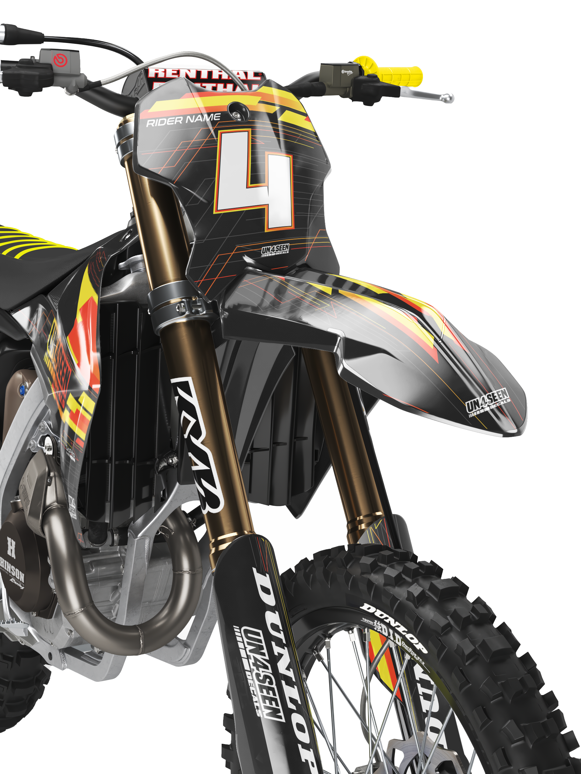 Backwoods Racing Graphics Kit Triumph Racing Graphics Kit - Neturlink Red New Zealand
