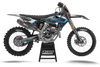 Triumph Racing Graphics Kit - Palm Shadows Blue