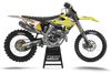 Triumph Racing Graphics Kit - Punch Yellow