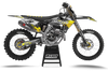 Triumph Racing Graphics Kit - Flame Yellow