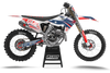 Triumph Racing Graphics Kit - Waves Navy