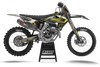 Triumph Racing Graphics Kit - Palm Shadows Yellow