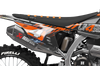 Triumph Racing Graphics Kit - Growl Orange