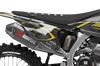 Triumph Racing Graphics Kit - Palm Shadows Yellow