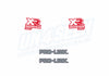 1986 XR600R Honda OEM replica Decals