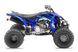 Yamaha YFZ450 Graphics Kit - Slice Blue