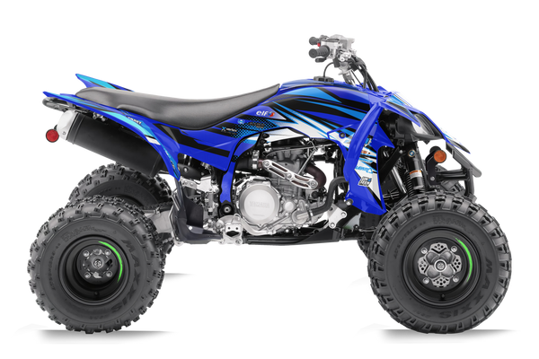Yamaha YFZ450 Graphics Kit - Slice Blue