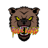 Helmet Name stickers (2pck) Bear