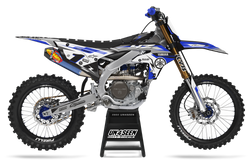 Yamaha Arthur Blue Graphic Kit - YZ YZF WR TTR PW Models | All Years