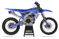 Yamaha Ree Blue Graphic Kit - YZ YZF WR TTR PW Models | All Years