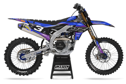 Yamaha Yeao Purple Graphic Kit - YZ YZF WR TTR PW Models | All Years