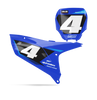 Yamaha Number Background Decals - Moco