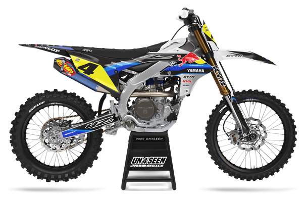 Yamaha R Bull Graphic Kit - YZ YZF WR TTR PW Models | All Years