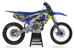 Yamaha Racer Portyl Flo Graphic Kit - YZ YZF WR TTR PW Models | All Years