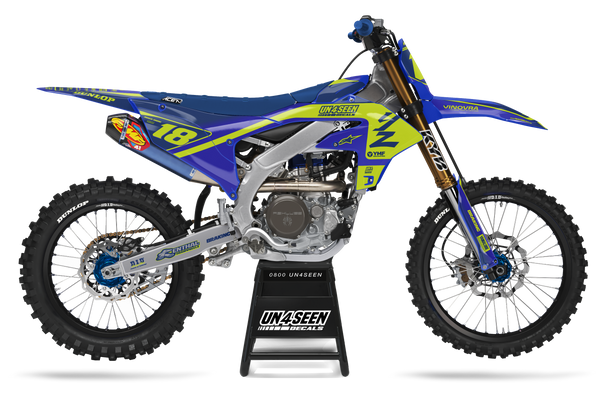 Yamaha Racer Portyl Flo Graphic Kit - YZ YZF WR TTR PW Models | All Years