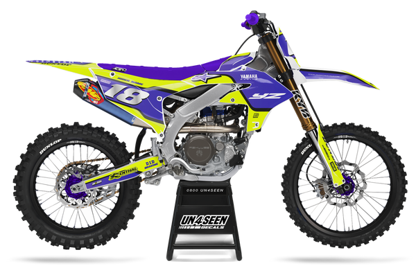 Yamaha Supertech Vista Flo Graphic Kit - YZ YZF WR TTR PW Models | All Years