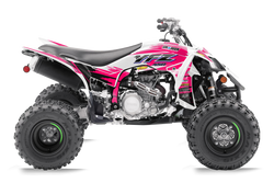 Yamaha YFZ450 Graphics Kit - Chox Pink