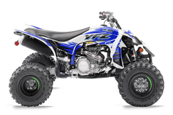 Yamaha YFZ450 Graphics Kit - Chox Blue