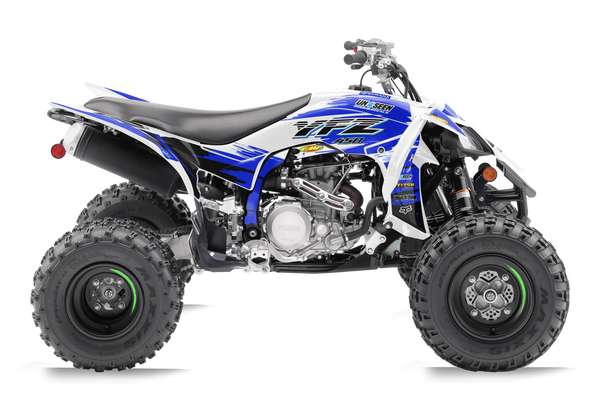 Yamaha YFZ450 Graphics Kit - Chox Blue