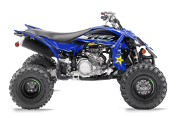 Yamaha YFZ450 Graphics Kit - Mcgrath Blue
