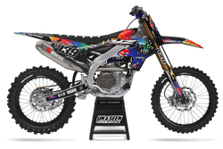 Yamaha Abstract Flags Graphic Kit - YZ YZF WR TTR PW Models | All Years