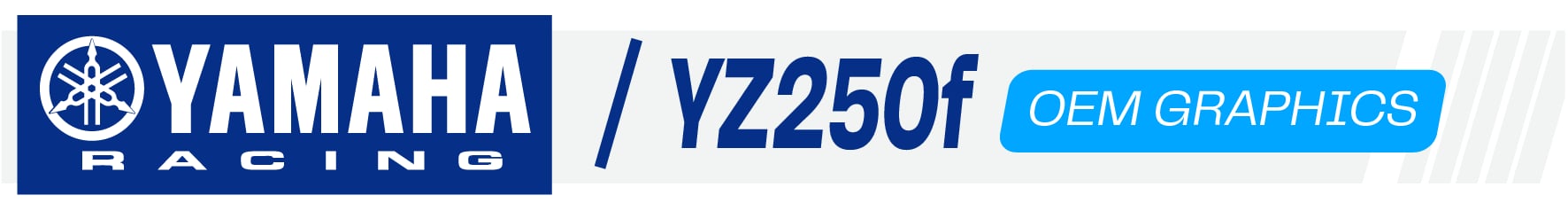 Yamaha YZ250F OEM Graphics