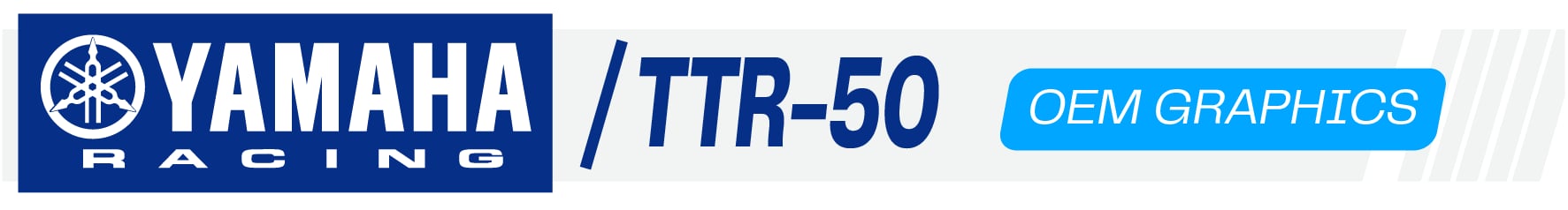 Yamaha TT-R110 / TT-R110E OEM Graphics
