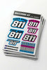Matching A3 Sticker Sheet