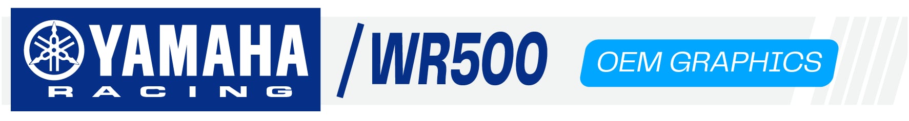 Yamaha WR500 OEM Graphics