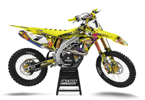 Suzuki Ben 10 Graphic Kit - RMZ RM RMX DR DRZ JR Models | All Years
