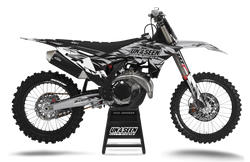 KTM Blast Grey Graphic Kit - SX SXF XC XCF EXC EXCF Models | All Years