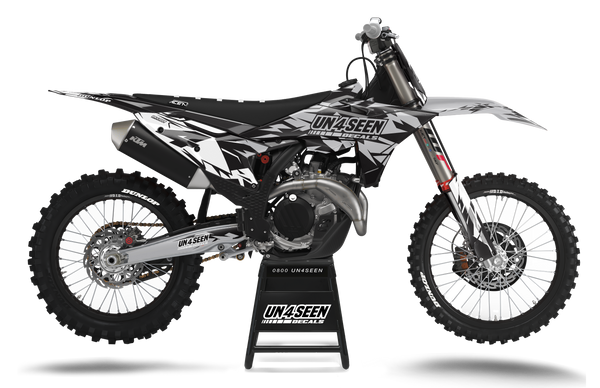 KTM Blast Grey Graphic Kit - SX SXF XC XCF EXC EXCF Models | All Years
