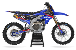Yamaha Bluegum Red Graphic Kit - YZ YZF WR TTR PW Models | All Years