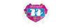 Box BMX Number Plate Graphics - Doeys Pink